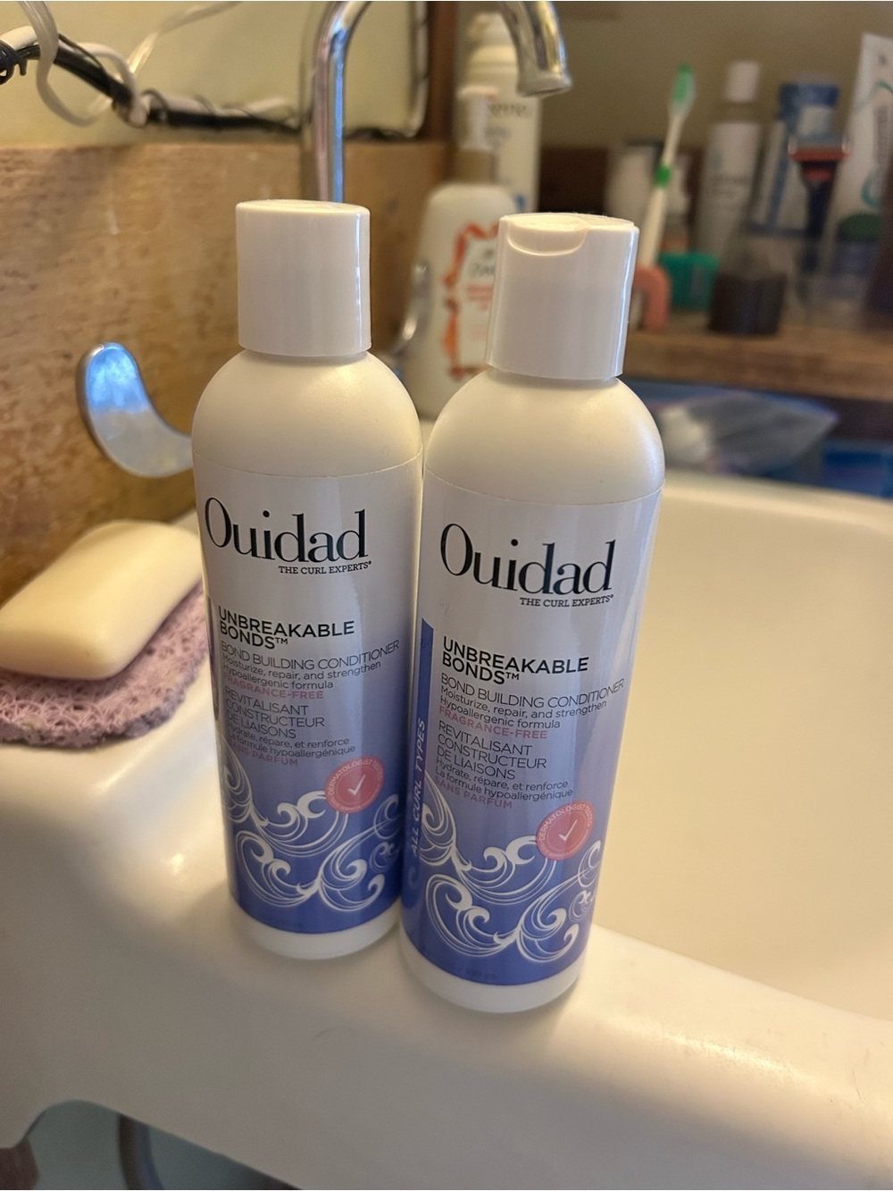Ouidad Unbreakable Bonds Conditioner - 2 unopened sealed bottles